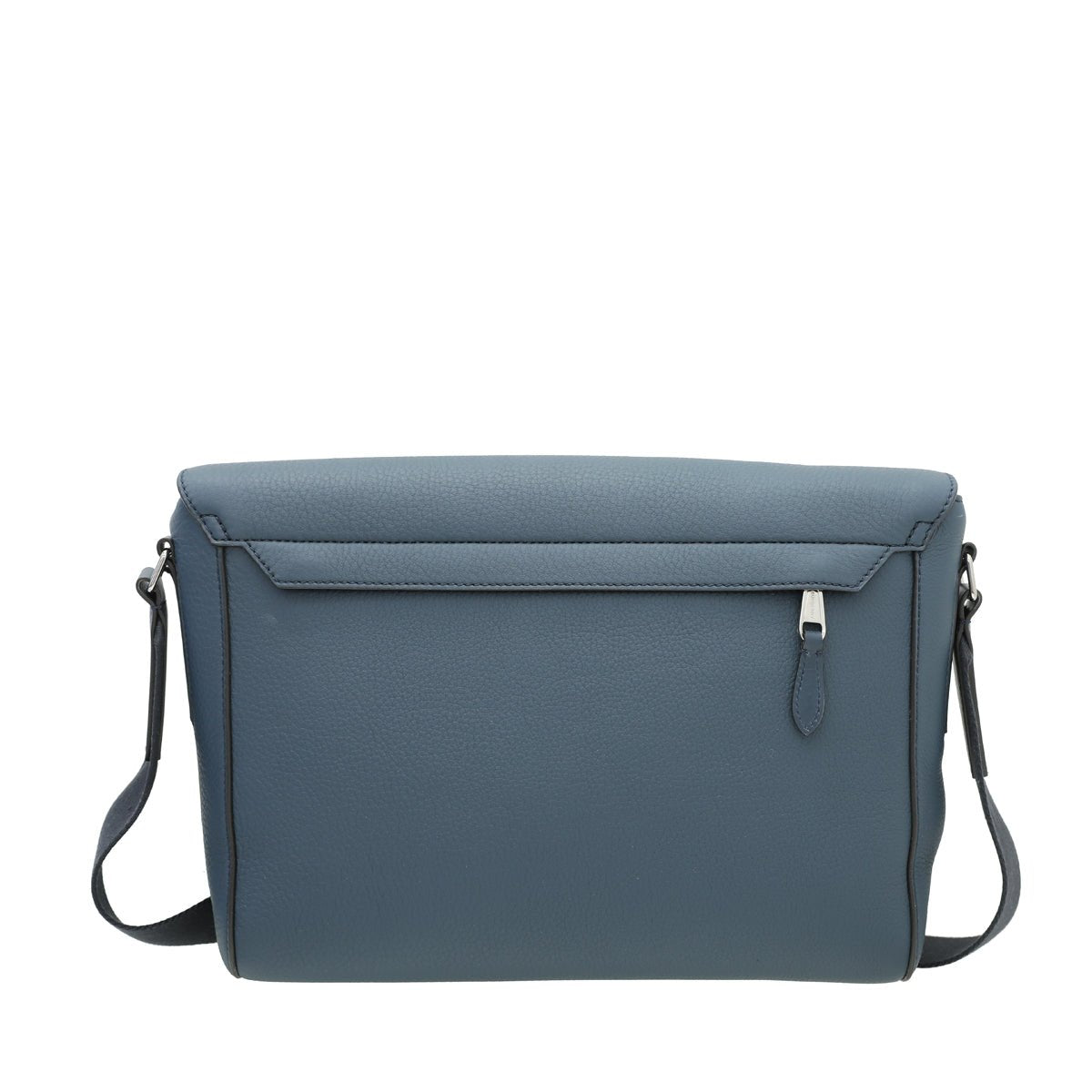 Burberry Ash Blue Pocket Large Messenger Bag-Burberry-THE CLOSET