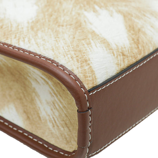 Burberry - Burberry Beige Calf Hair Mini Pocket Bag | The Closet