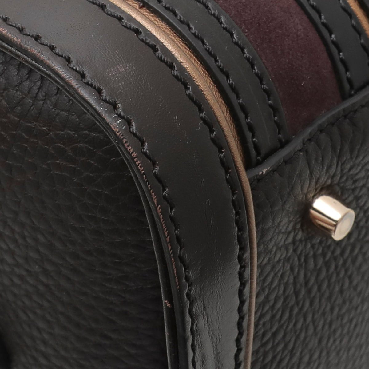 Burberry Bicolor Alchester Bowling Bag-Burberry-THE CLOSET