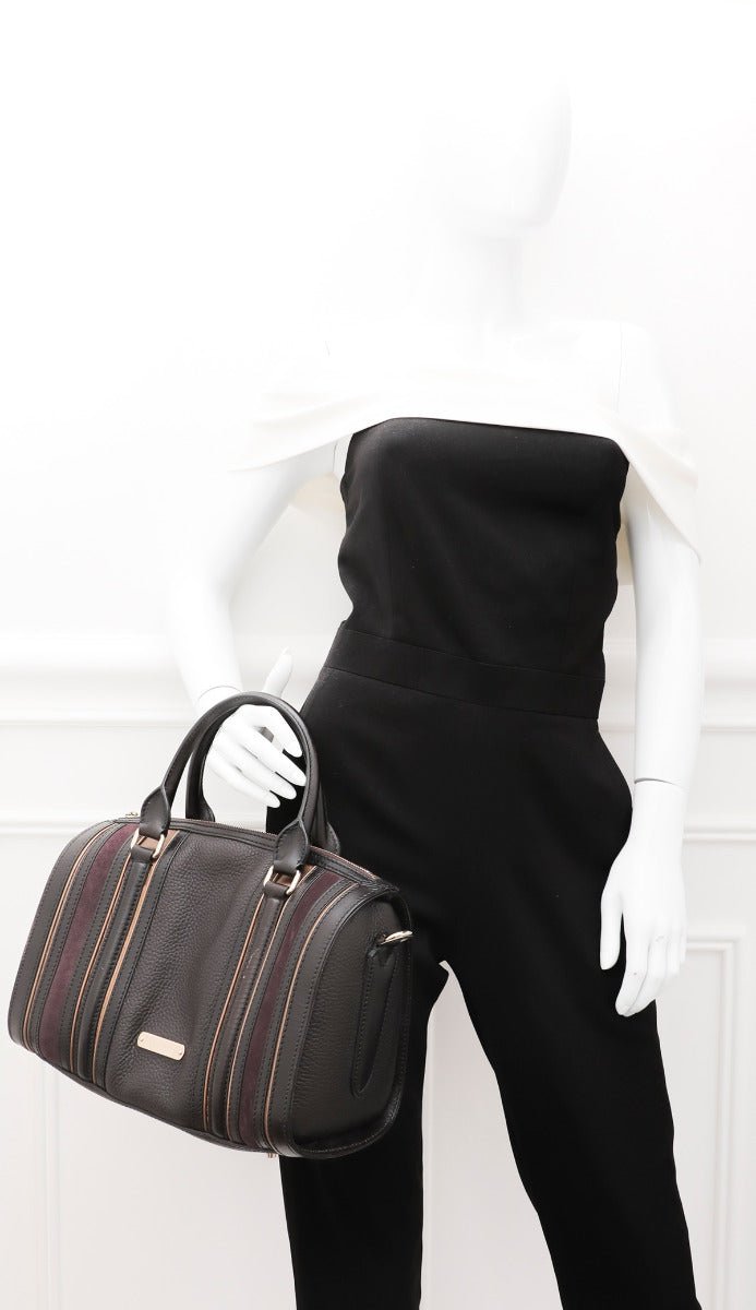 Burberry Bicolor Alchester Bowling Bag-Burberry-THE CLOSET