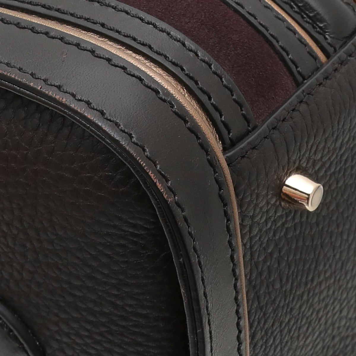 Burberry Bicolor Alchester Bowling Bag-Burberry-THE CLOSET