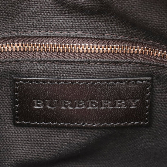 Burberry - Burberry Bicolor Alchester Bowling Bag | The Closet