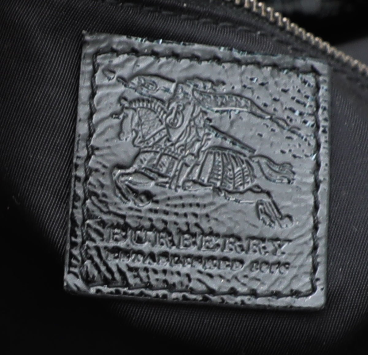 Burberry Bicolor Beat Check Nylon Lowry Tote Medium Bag-Burberry-THE CLOSET