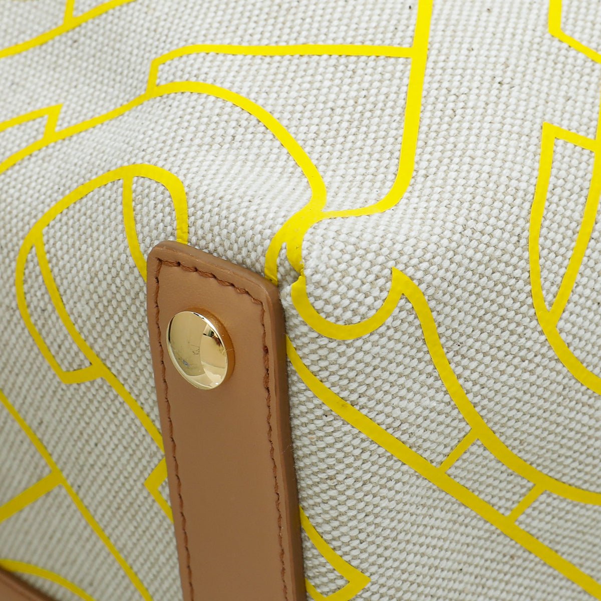 Burberry Bicolor Belt Tote Large Bag-Burberry-THE CLOSET