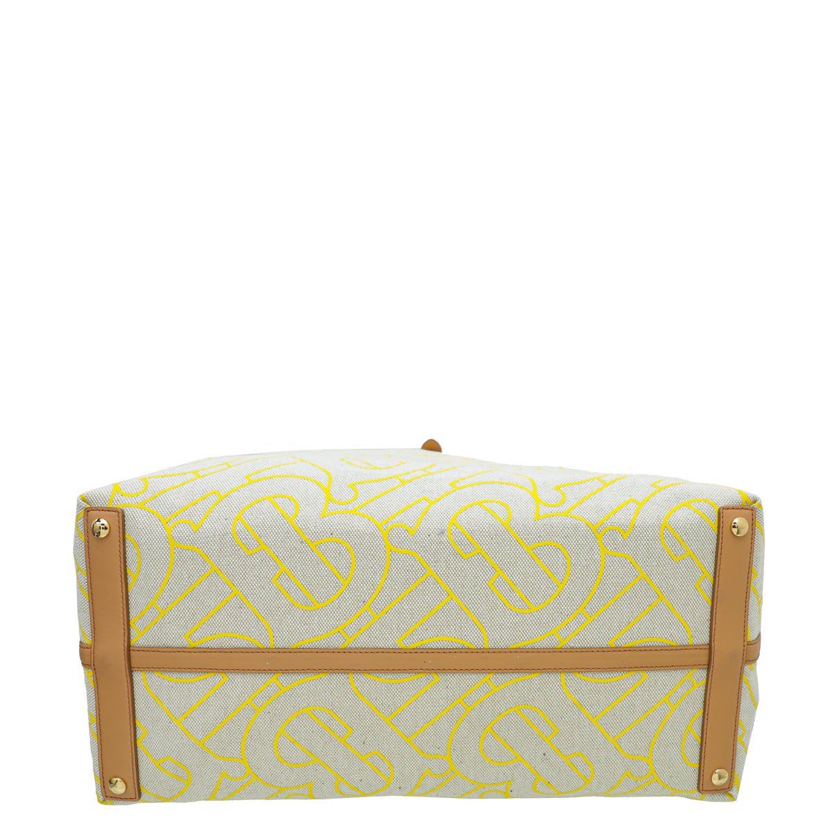 Burberry Bicolor Belt Tote Large Bag-Burberry-THE CLOSET