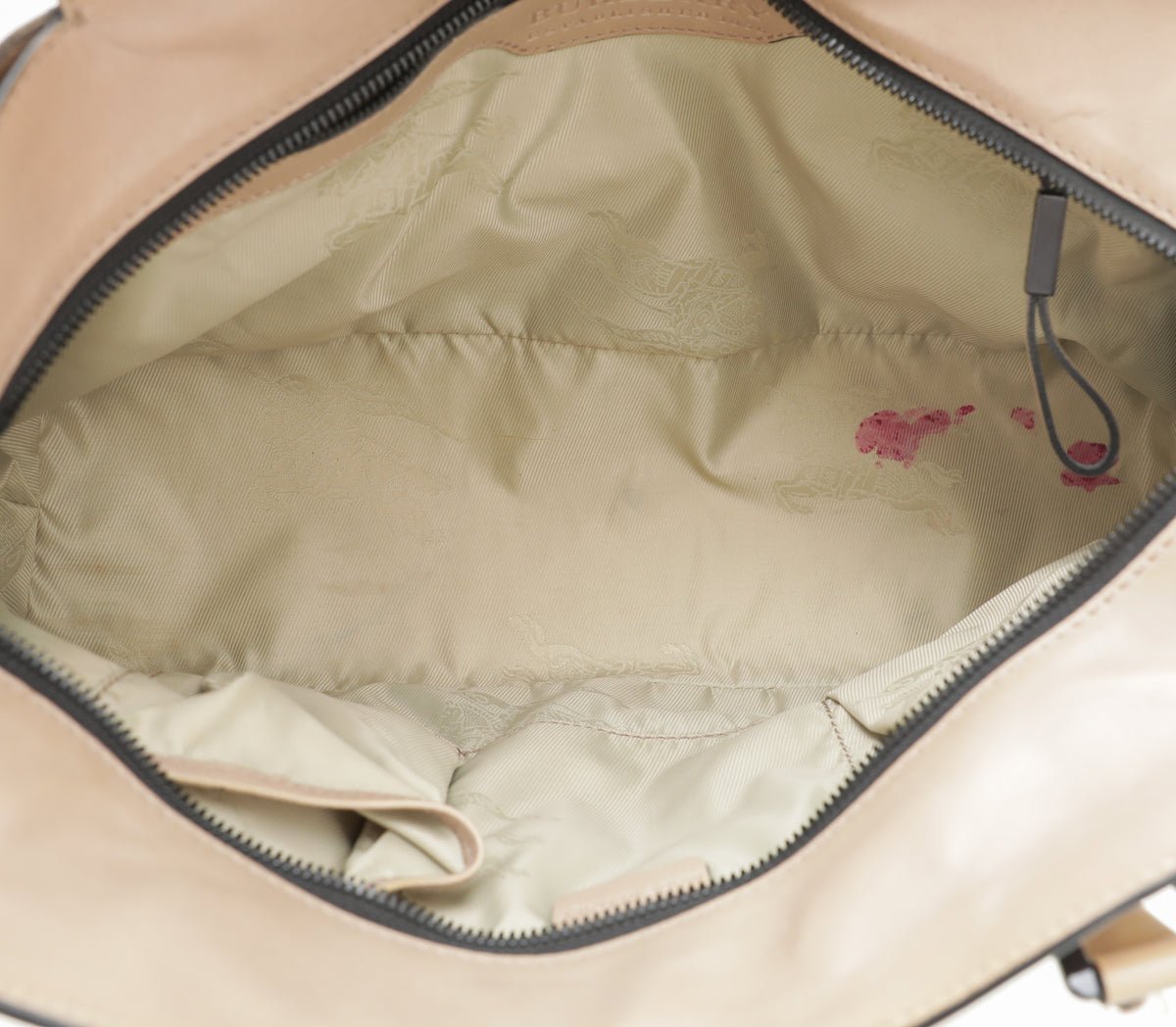 Burberry Bicolor Bridle House Check Satchel Tote Bag-Burberry-THE CLOSET