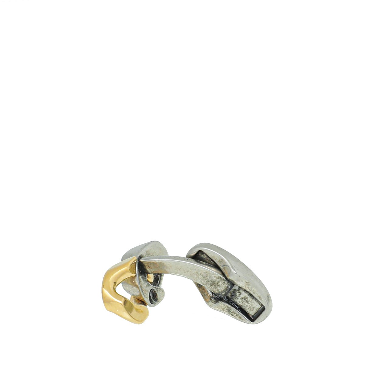 Burberry Bicolor Chain Link Cuff Links-Burberry-THE CLOSET