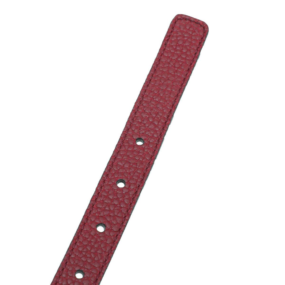 Burberry Bicolor Check Embossed Reversible Buckle 20mm Belt 32-Burberry-THE CLOSET