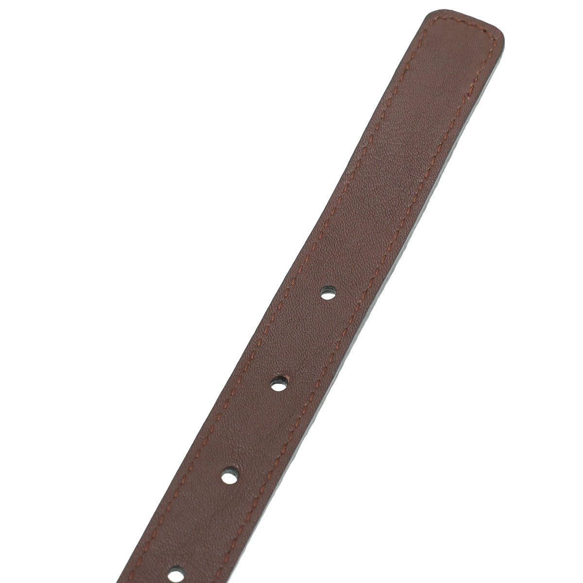 Burberry Bicolor Check Embossed Reversible Buckle 20mm Belt 32-Burberry-THE CLOSET