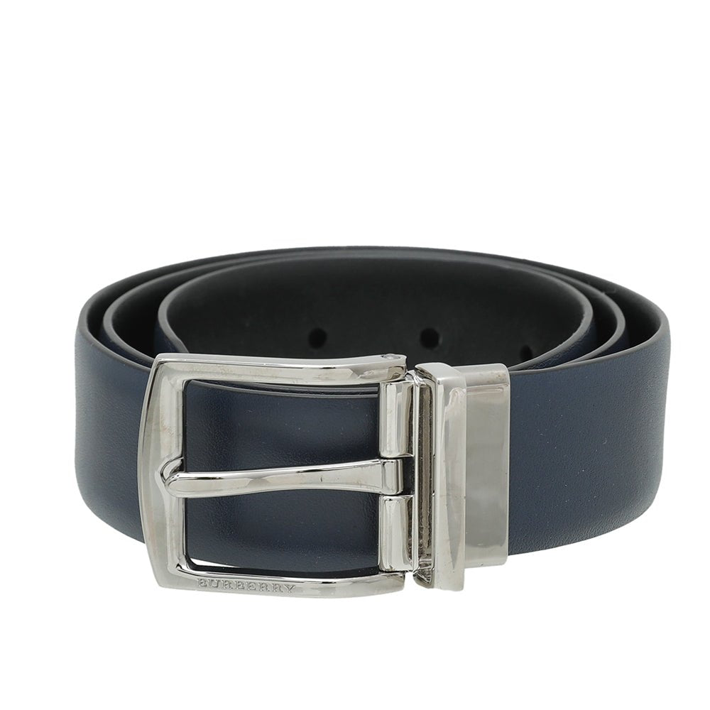 Burberry Bicolor Clarke Reversible Belt 32-Burberry-THE CLOSET