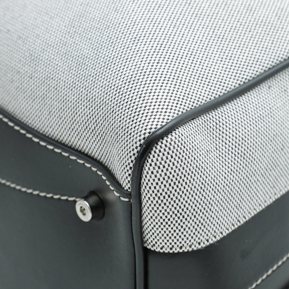 Burberry Bicolor Cube Holdall Duffle Bag-Burberry-THE CLOSET