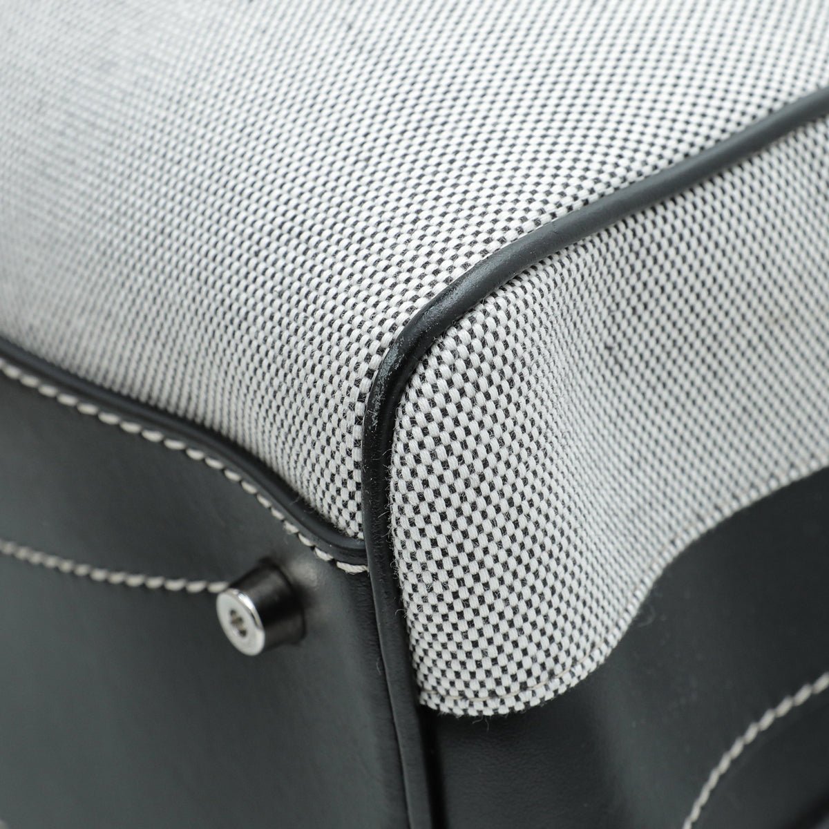 Burberry Bicolor Cube Holdall Duffle Bag-Burberry-THE CLOSET