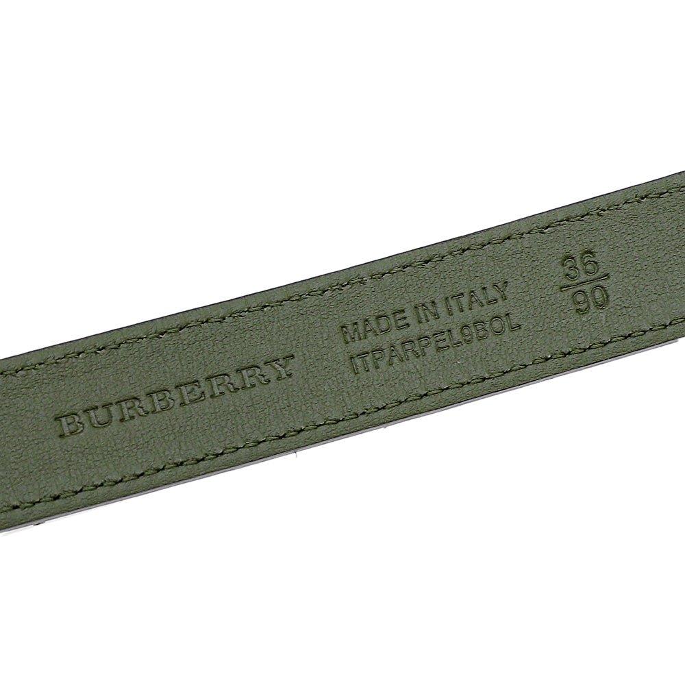 Burberry Bicolor D Ring Buckle Slim Belt 36-Burberry-THE CLOSET