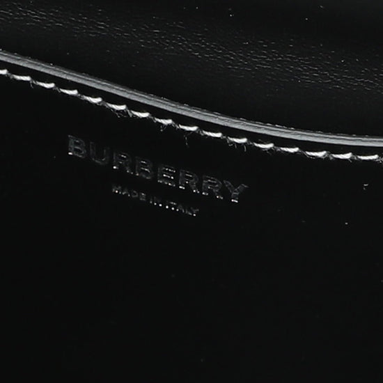 Burberry - Burberry Bicolor Denim Logo Graphic Note Crossbody Bag | The Closet