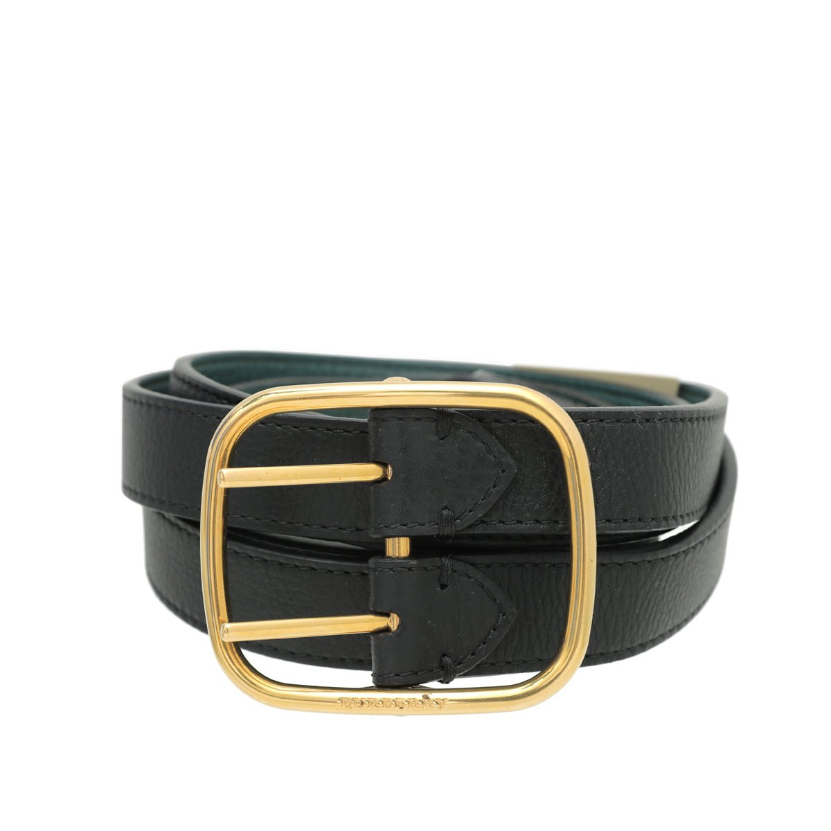 Burberry Bicolor Double Strap Lynton Belt 36-Burberry-THE CLOSET