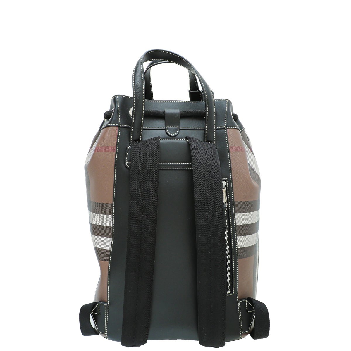 Burberry - Burberry Bicolor Drawstring Backpack | The Closet