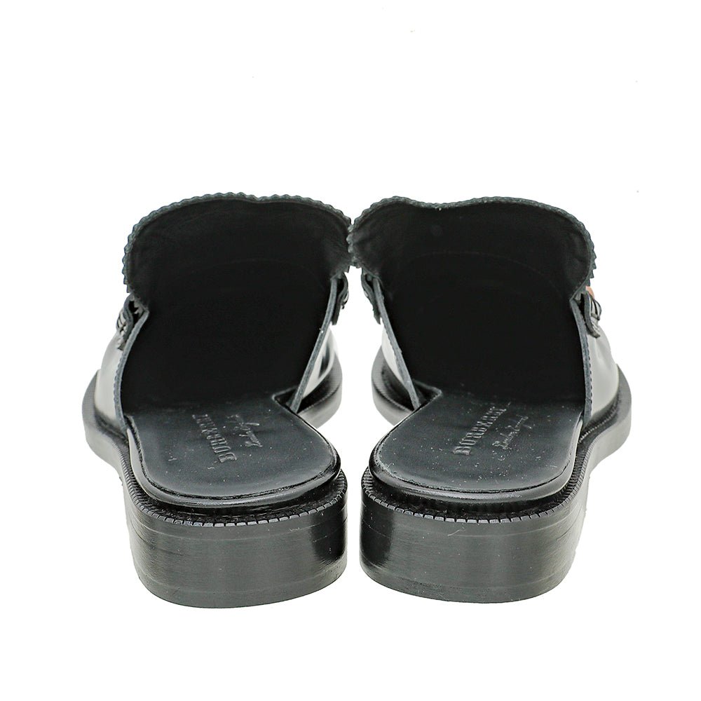 Burberry Bicolor Eng Icons Fringes Beckshill Slide 39.5-Burberry-THE CLOSET