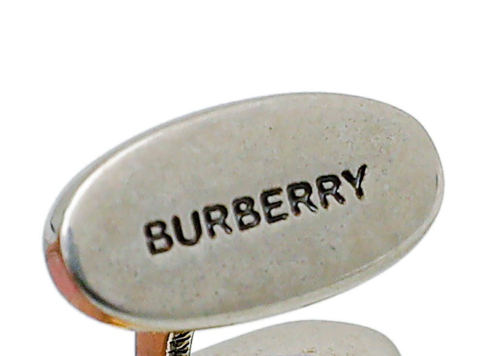 Burberry - Burberry Bicolor Finish Chain Link Cufflinks | The Closet