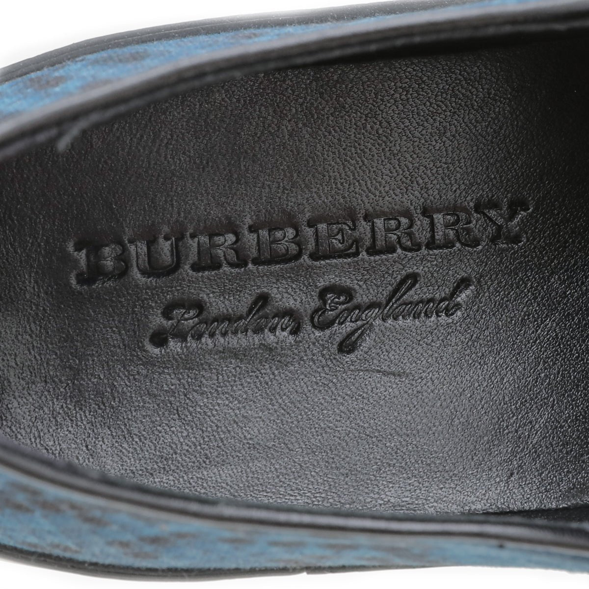 Burberry Bicolor Fringe Penny Slip on Sneakers 39-Burberry-THE CLOSET