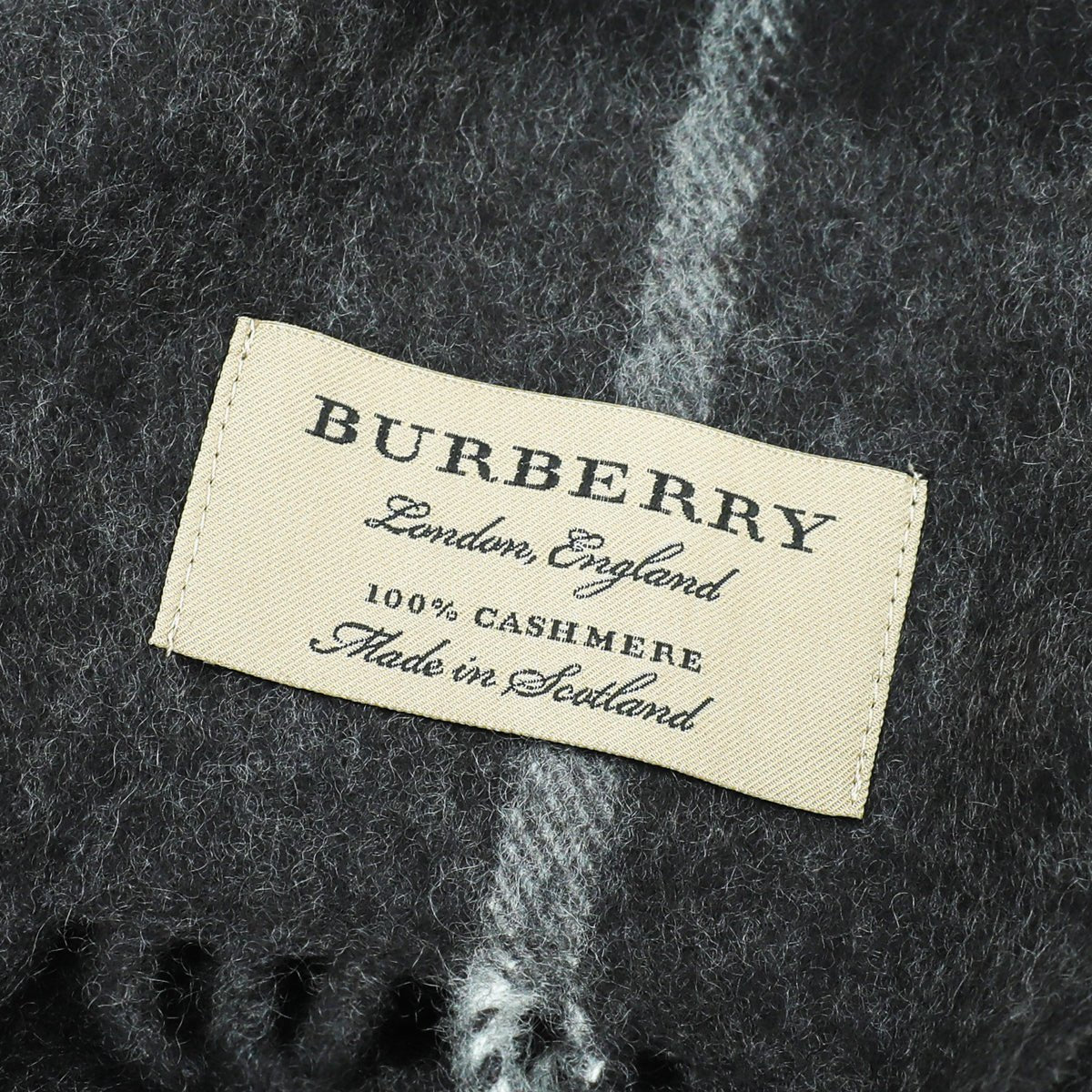 Burberry Bicolor Giant Check Cashmere Scarf-Burberry-THE CLOSET