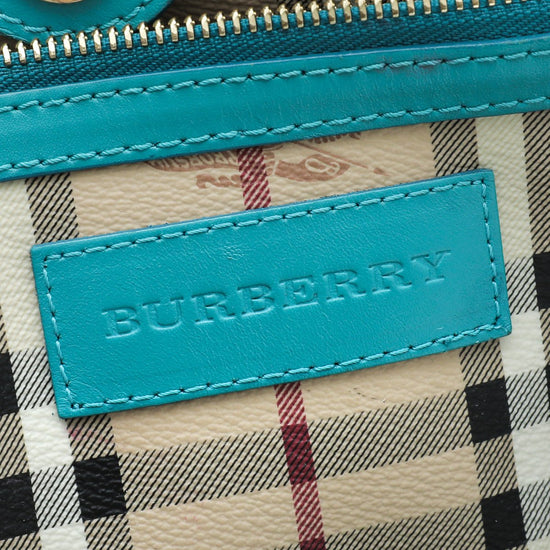 Burberry - Burberry Bicolor Haymarket Canterbury Medium Bag | The Closet