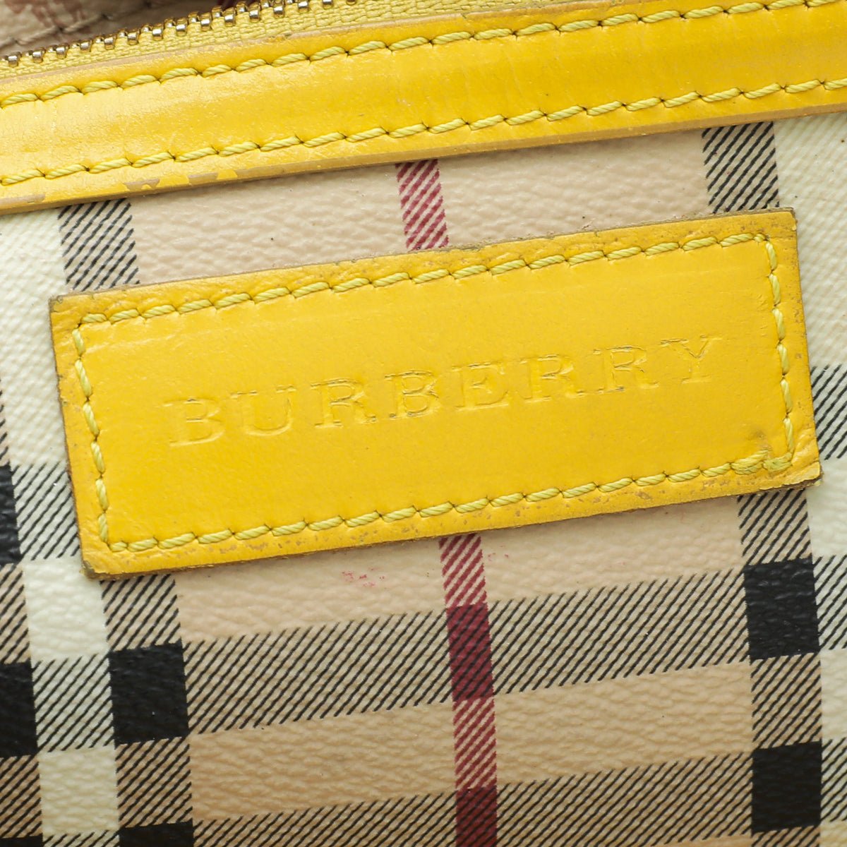 Burberry - Burberry Bicolor Haymarket Canterbury Tote Medium Bag | The Closet