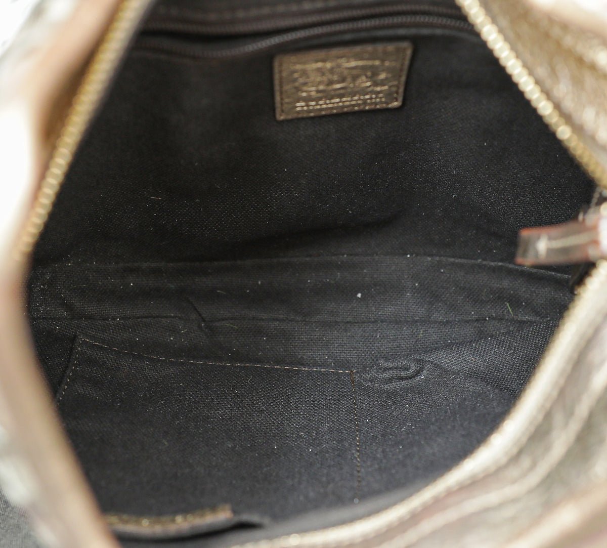 Burberry Bicolor Haymarket Check Cutout Drawstring Hobo Bag-Burberry-THE CLOSET