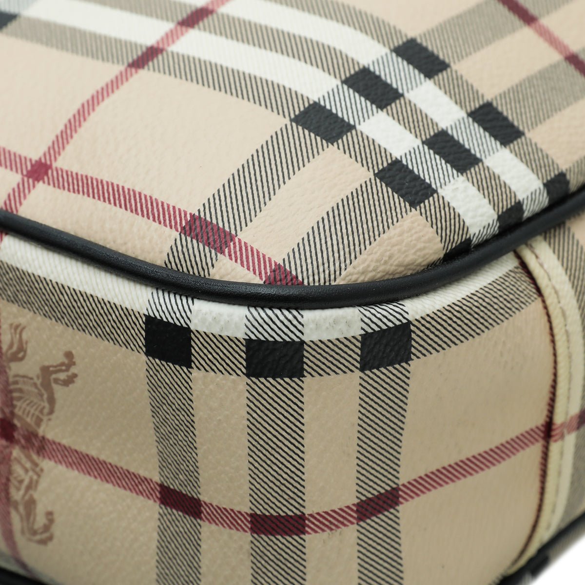 Burberry Bicolor Haymarket Messenger Bag-Burberry-THE CLOSET