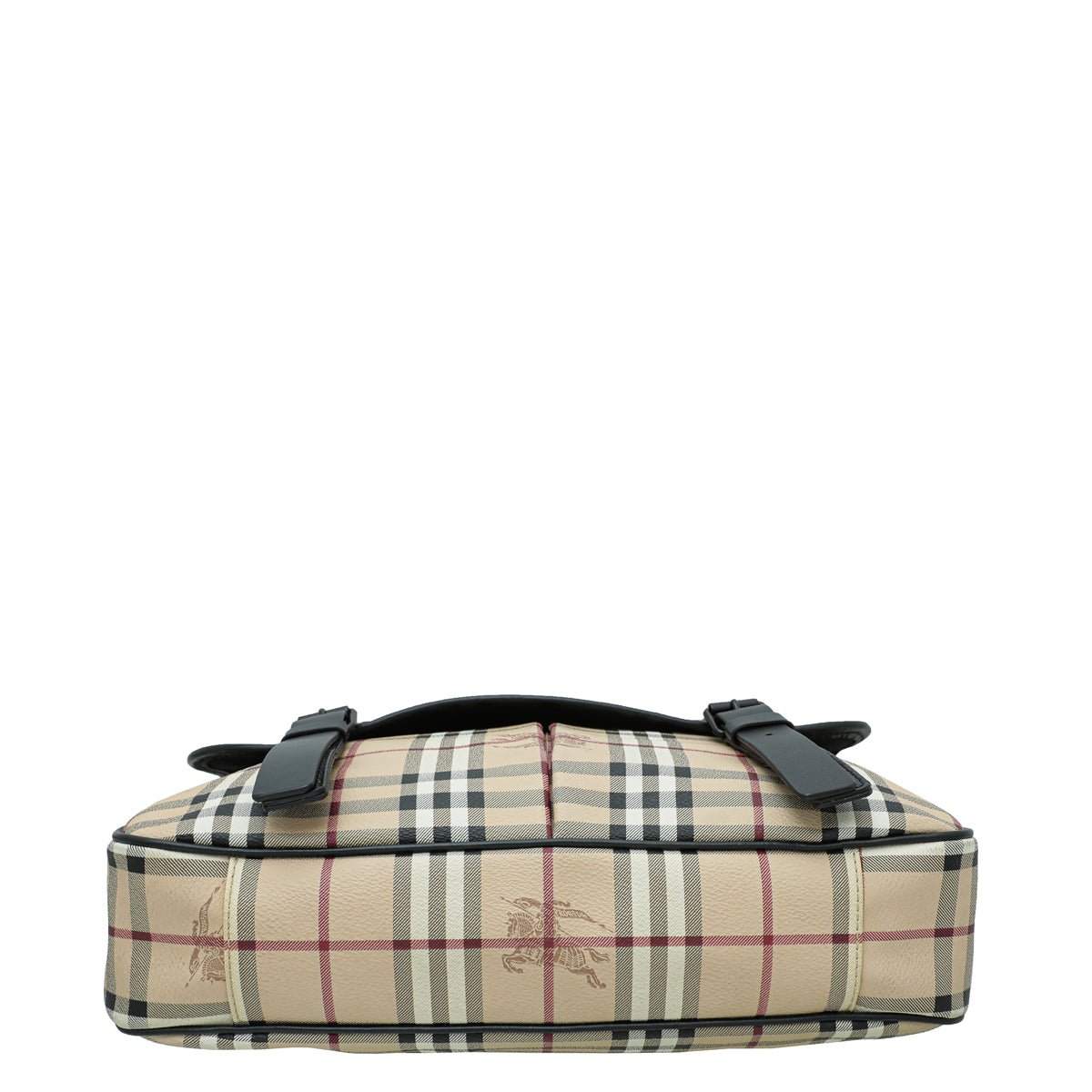 Burberry Bicolor Haymarket Messenger Bag-Burberry-THE CLOSET