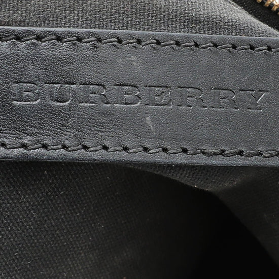 Burberry - Burberry Bicolor House check Bridle Bowling Bag | The Closet