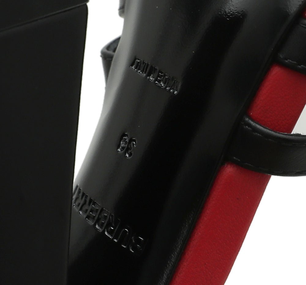 Burberry Bicolor Hove Ankle Strap Sandals 36-Burberry-THE CLOSET