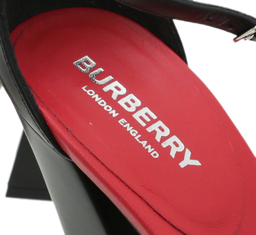 Burberry Bicolor Hove Ankle Strap Sandals 36-Burberry-THE CLOSET