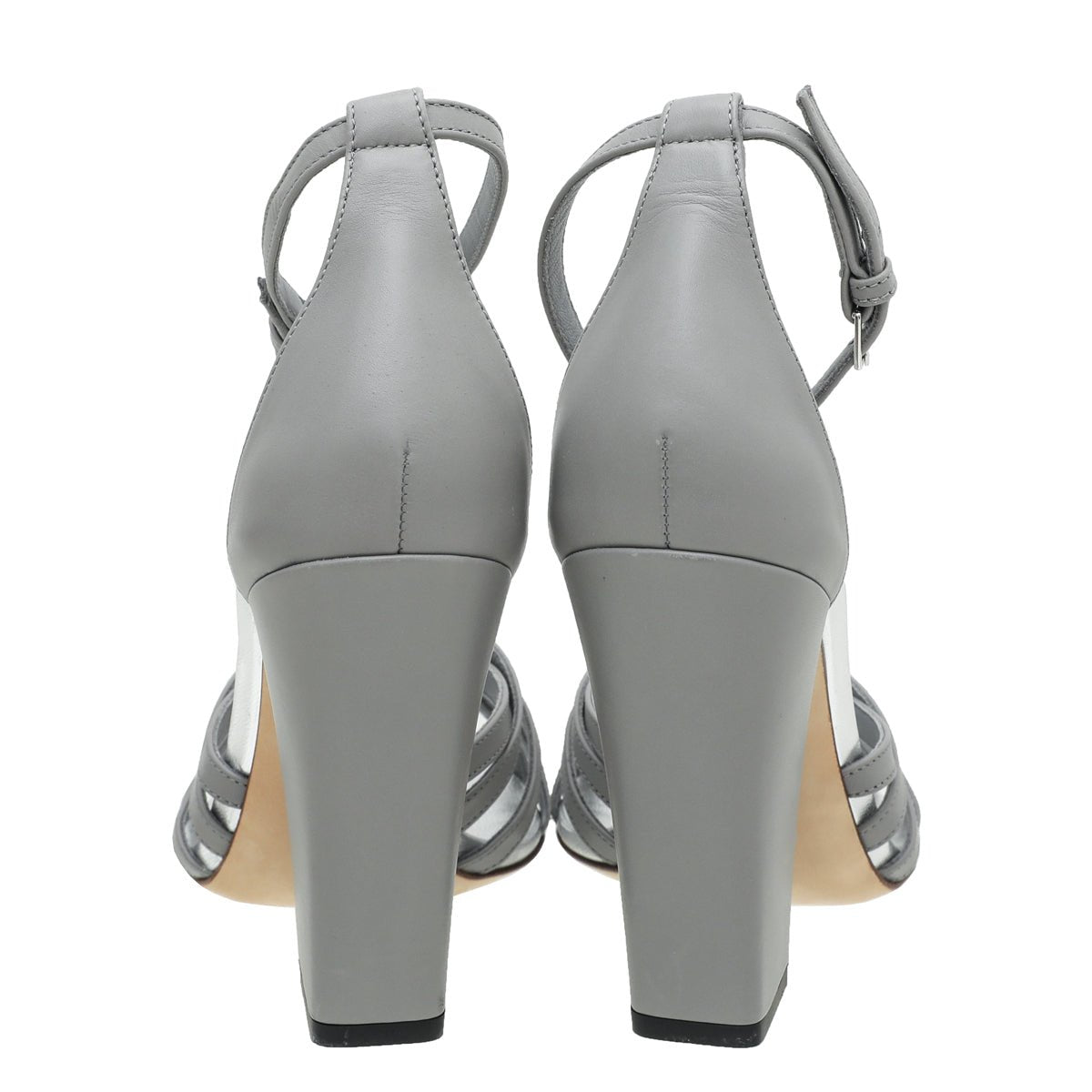 Burberry Bicolor Hove Thong Split-Toe Sandals 38-Burberry-THE CLOSET