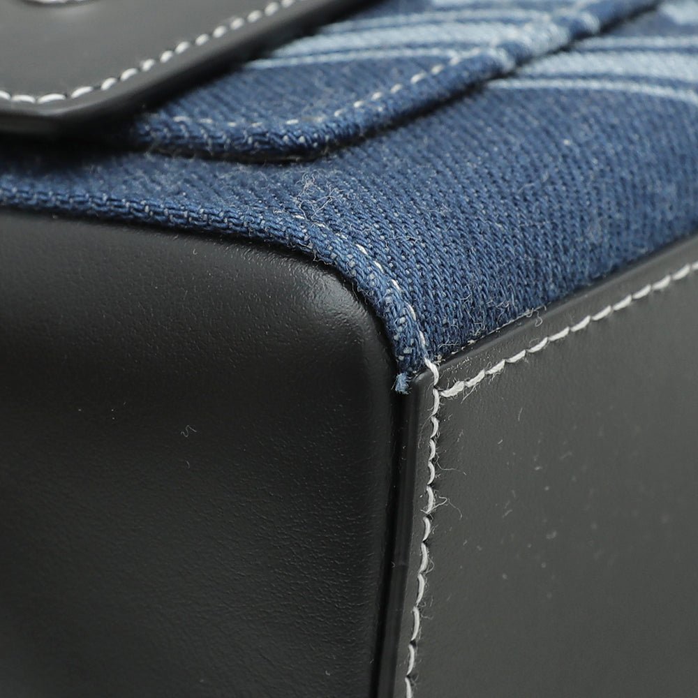 Burberry Bicolor Logo Graphic Note Crossbody Bag-Burberry-THE CLOSET