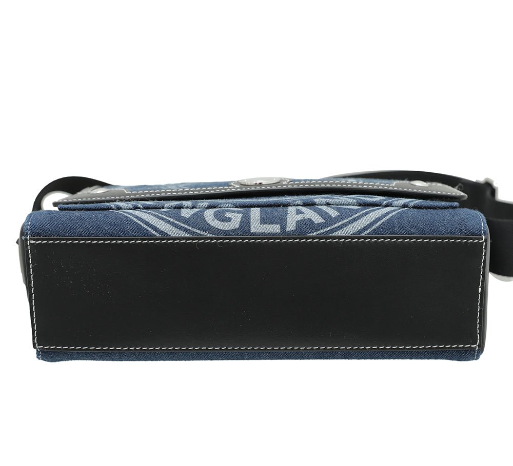 Burberry Bicolor Logo Graphic Note Crossbody Bag-Burberry-THE CLOSET