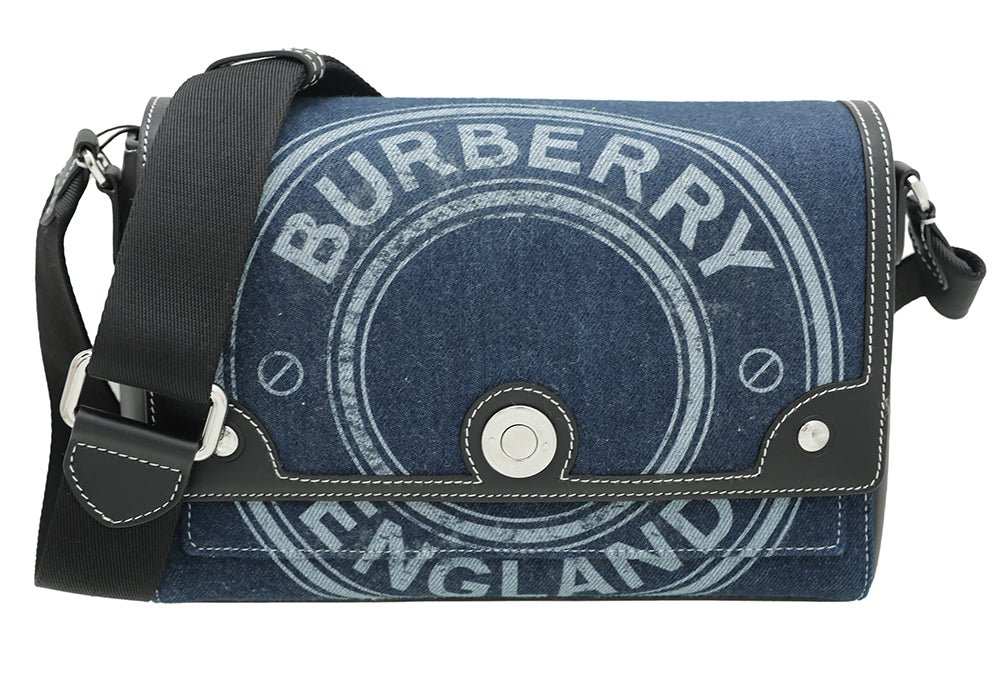 Burberry Bicolor Logo Graphic Note Crossbody Bag-Burberry-THE CLOSET
