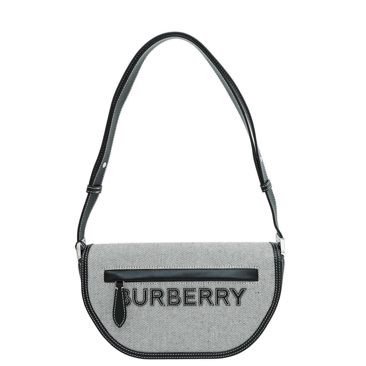 Burberry Bicolor Logo Olympia Small Bag-Burberry-THE CLOSET