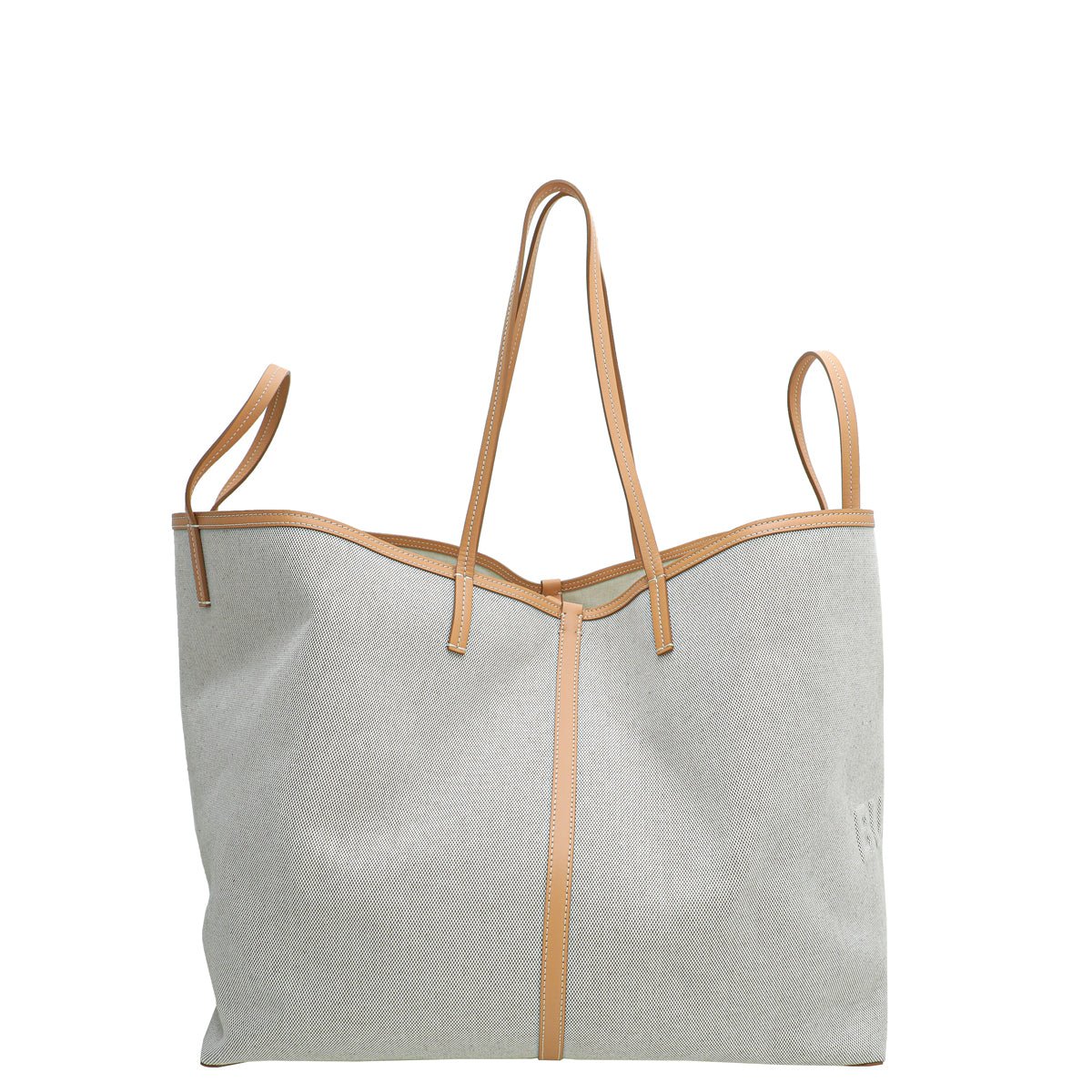 Burberry Bicolor Logo XL Beach Tote Bag-Burberry-THE CLOSET