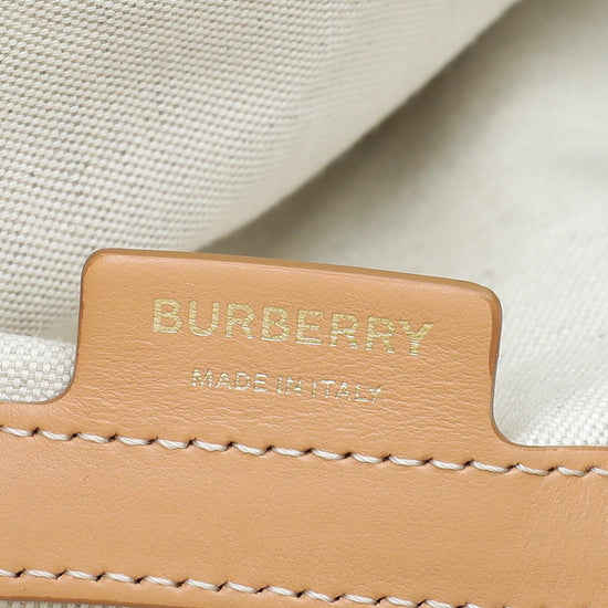 Burberry - Burberry Bicolor Logo XL Beach Tote Bag | The Closet
