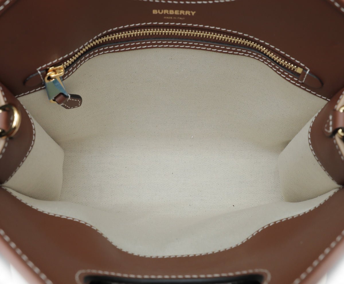 Burberry Bicolor Mini Calf Hair Pocket Bag-Burberry-THE CLOSET