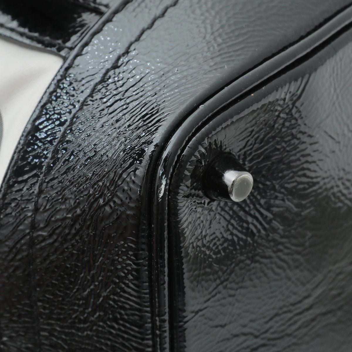 Burberry Bicolor Nylon Beat Check Lowry Bag-Burberry-THE CLOSET