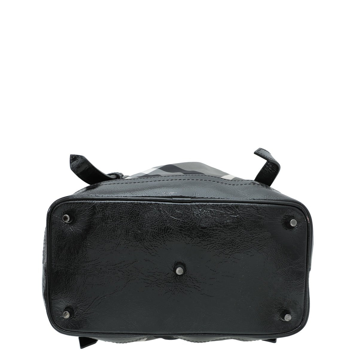 Burberry Bicolor Nylon Beat Check Lowry Bag-Burberry-THE CLOSET