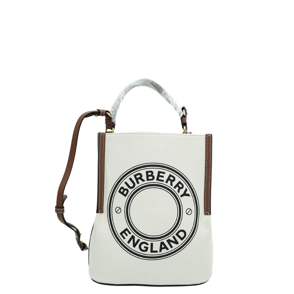 Burberry Bicolor Peggy Small Bucket Bag-Burberry-THE CLOSET