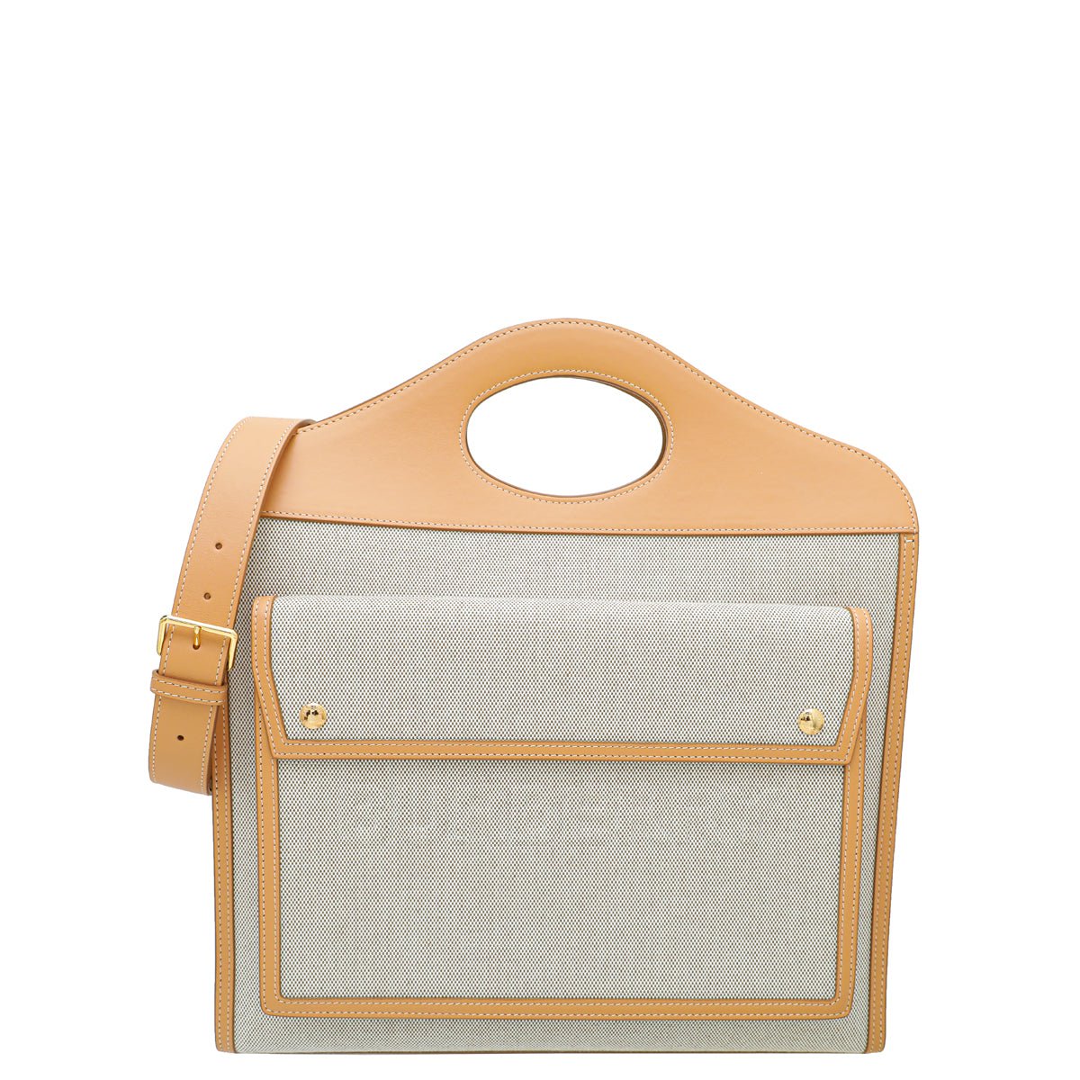 Burberry Bicolor Pocket Bag-Burberry-THE CLOSET