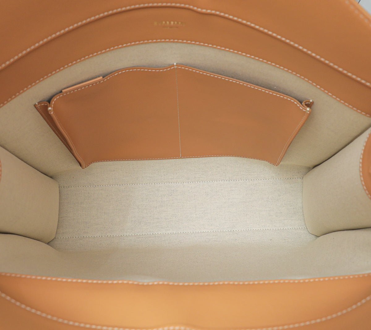 Burberry Bicolor Pocket Bag-Burberry-THE CLOSET