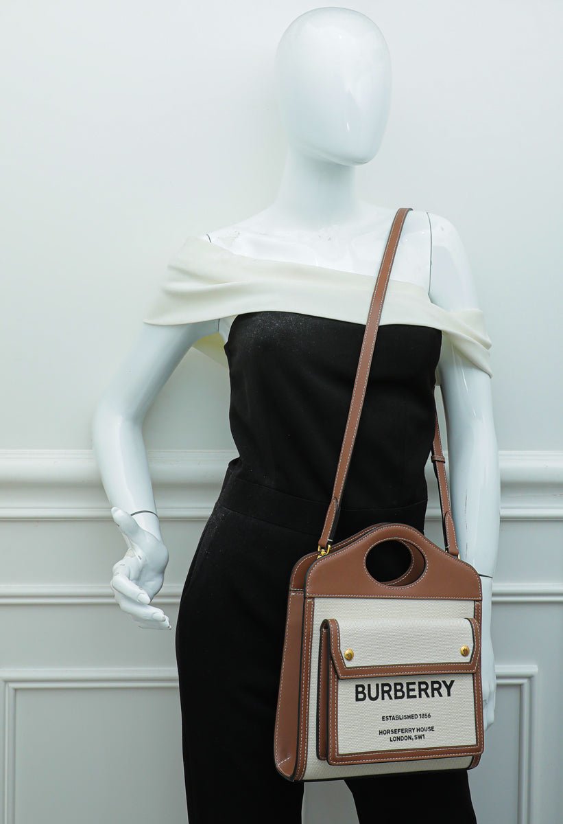 Burberry Bicolor Pocket Mini Bag-Burberry-THE CLOSET