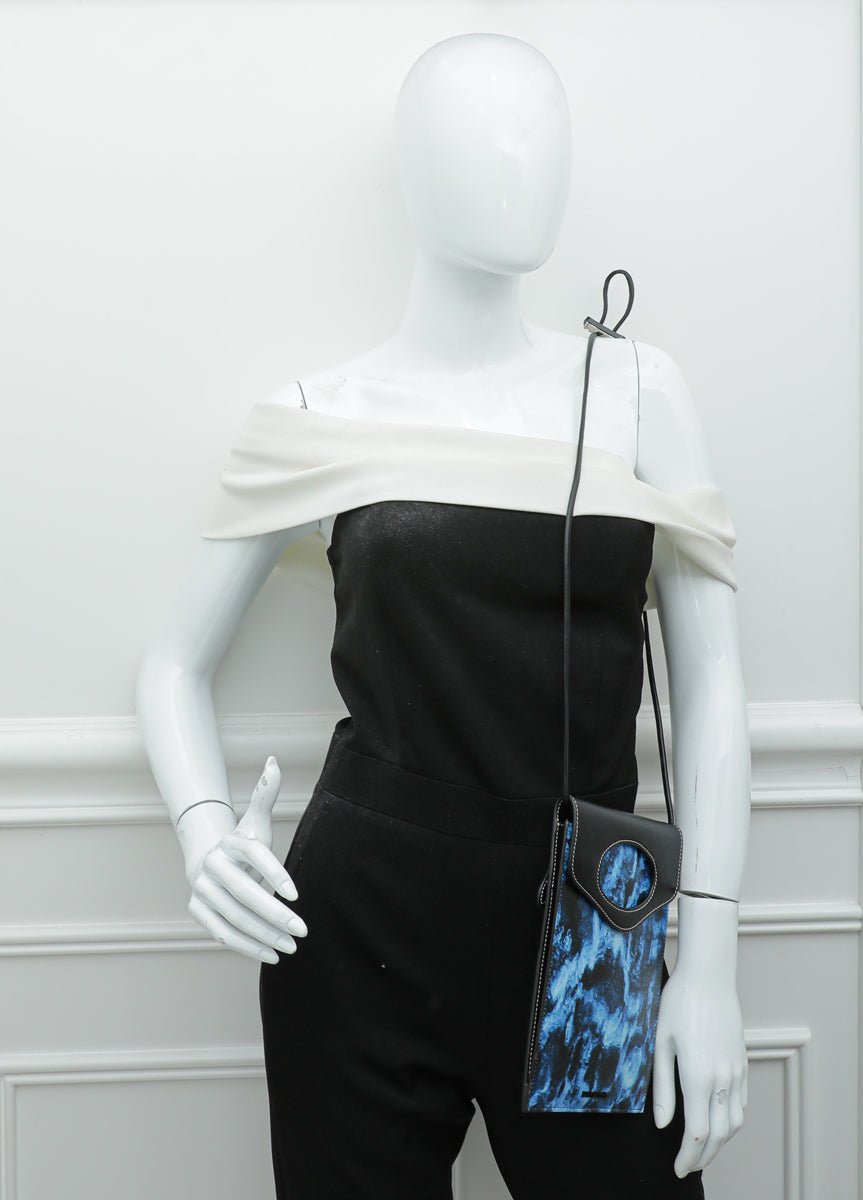 Burberry Bicolor Pocket Phone Pouch w/Strap-Burberry-THE CLOSET