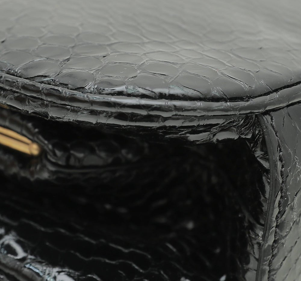 Burberry Bicolor Python Pochette Frame Bag-Burberry-THE CLOSET