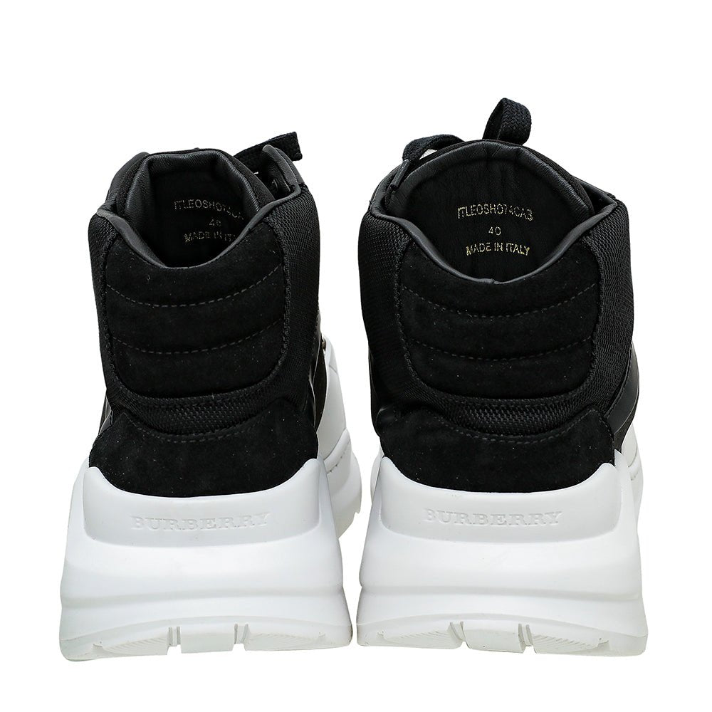 Burberry Bicolor Regis Sneakers 40-Burberry-THE CLOSET