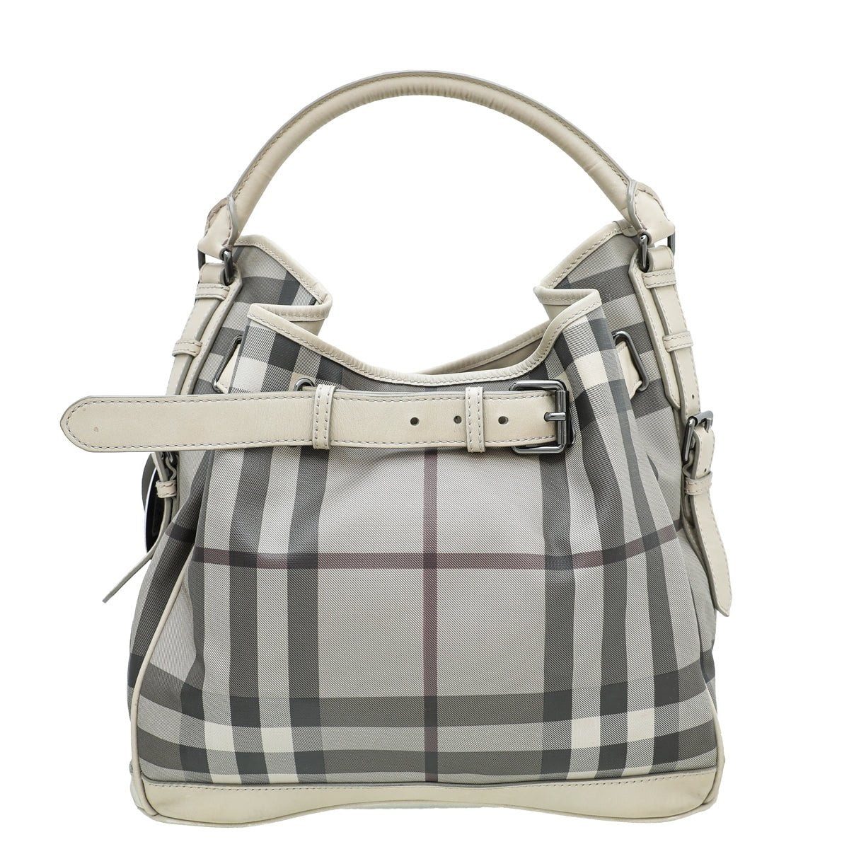 Burberry Bicolor Smoked Check Walden Hobo Medium Bag-Burberry-THE CLOSET